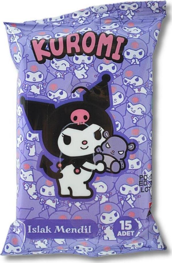 Kuromi Islak Cep Mendili 15 Yaprak (596565) 1 Adet - Image 1