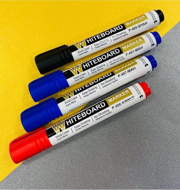 Öz Kırtasiye 4 Adet Doldurulabilir Beyaz Tahta Kalemi - Image 1