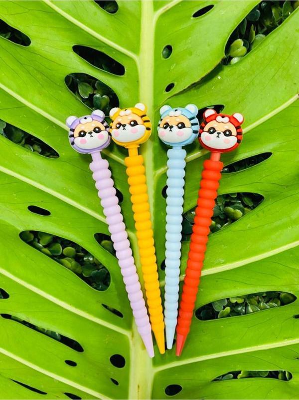 Öz Kırtasiye Sevimli Kaplan Figürlü 0,7 Uçlu Kalem 1 Adet - Image 1