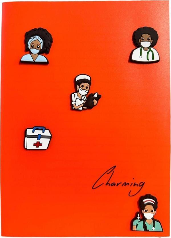 Buki'Nin Atölyesi 3D Sticker / Etiket 5 Li Set Kitap, Defter, Telefon İçin Çift Taraflı Banlı İz Yapmaz - Image 1