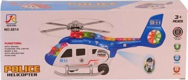 8814 SESLİ IŞIKLI ÇARP DÖN HELİKOPTER 48 - Image 1