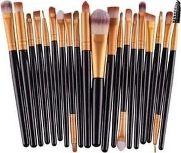 20'li Profesyonel Yumuşak Makyaj Fırça Seti - Image 1