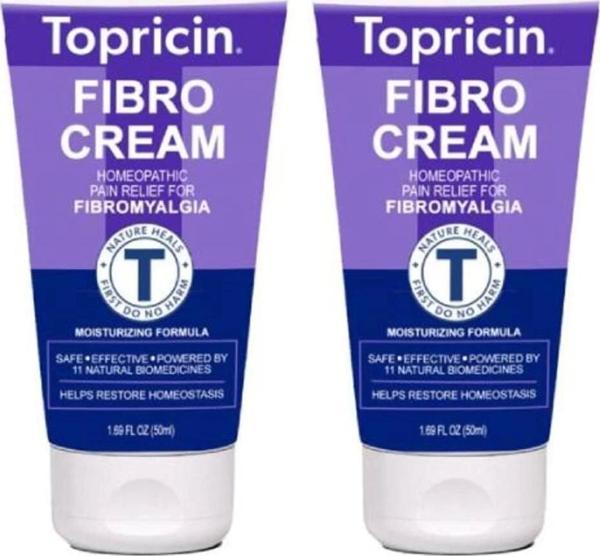 Topricin Fibro Rahatlatıcı Bakım ve Masaj Kremi 50 ml x 2 ad - Image 1