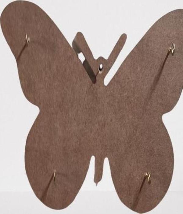 Hobi ADN Dekoratif Pano Anahtarlık Ahşap MDF HAM CNC Kesim MODEL El Yapım - Image 1