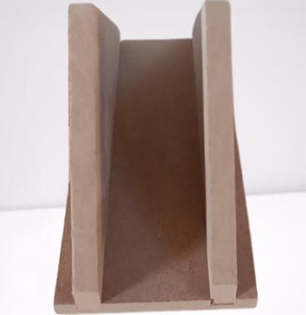 Hobi Adn Dekoratif Peçetelik Üçgen Ahşap MDF HAM CNC Kesim MODEL El Yapım - Image 1