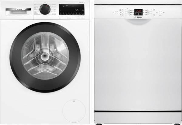 Bosch İkili Beyaz Eşya Paketi WGA242Z0TR Çamaşır Makinesi - SMS26DW00T Bulaşık Makinesi - Image 1