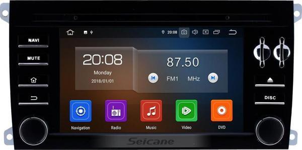 Porsche Cayenne 2003-2011 Android Auto Carplay Navigasyon Multimedya Sistemi - Image 1