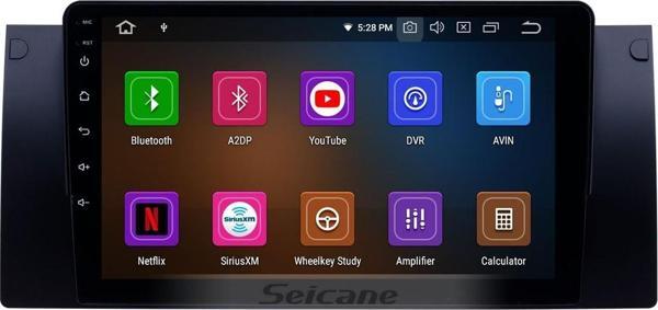 BMW 5 Serisi E39 X5 E53 1995-2003 Android Auto Carplay Navigasyon Multimedya Sistemi - Image 1