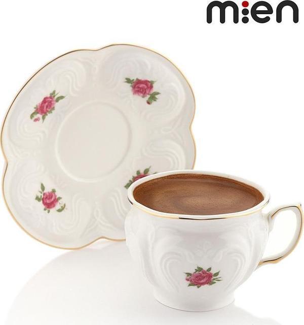 MİEN 6LI PORSELEN FİNCAN TAKIMI - Image 1