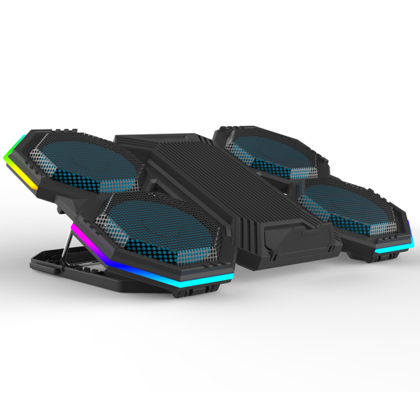 iDock F12 2600RPM Yüksek Devirli Fan Gaming Laptop Soğutucu Stand - Image 1