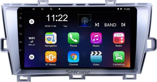 Toyota Prius 2009-2013 Android Auto Carplay Navigasyon Multimedya Sistemi - Image 1