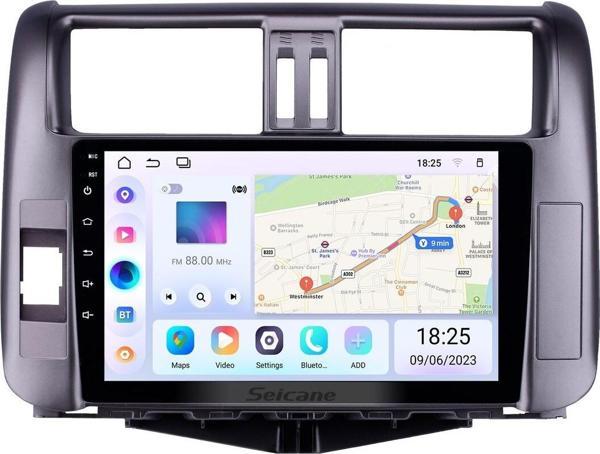 Toyota Prado 150 2010-2013 Android Auto Carplay Navigasyon Multimedya Sistemi - Image 1