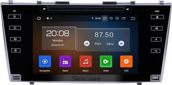 Toyota Camry 2007-2011 Android Auto Carplay Navigasyon Multimedya Sistemi - Image 1