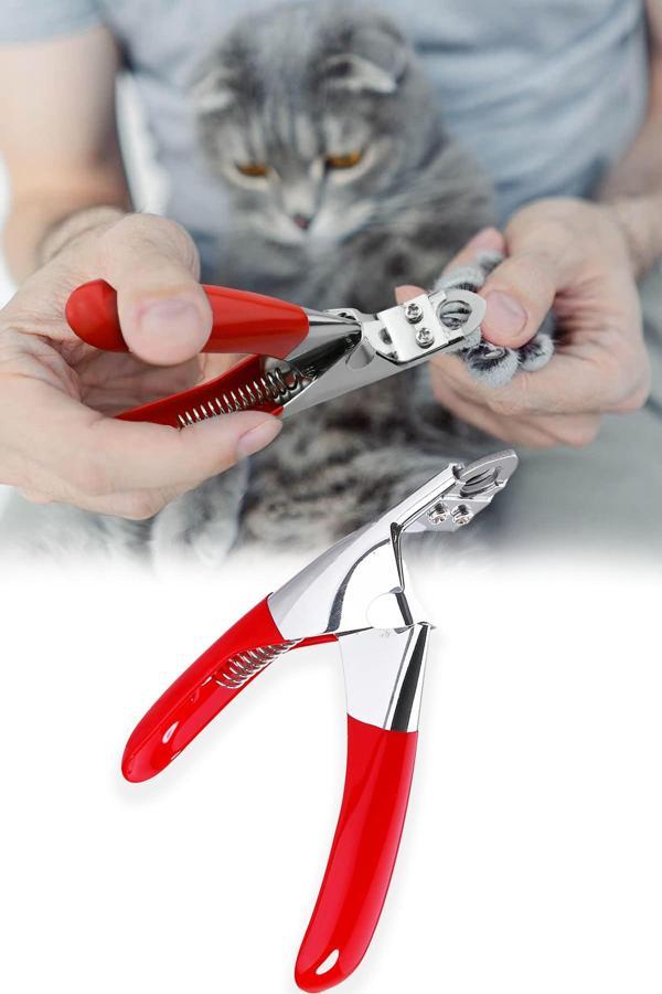 Mucit Home Kedi Köpek Tırnak Makası Kedi Köpek Pati Bakım Kuş Tavşan Tırnak Kesim Makası  - Image 1