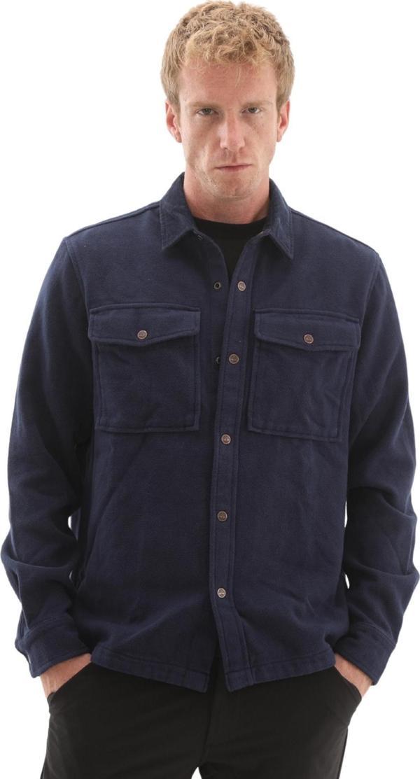 B0A44TN4511-R Timberland Corduroy Collar Utility Overshirt Erkek Ceket Lacivert - Image 1