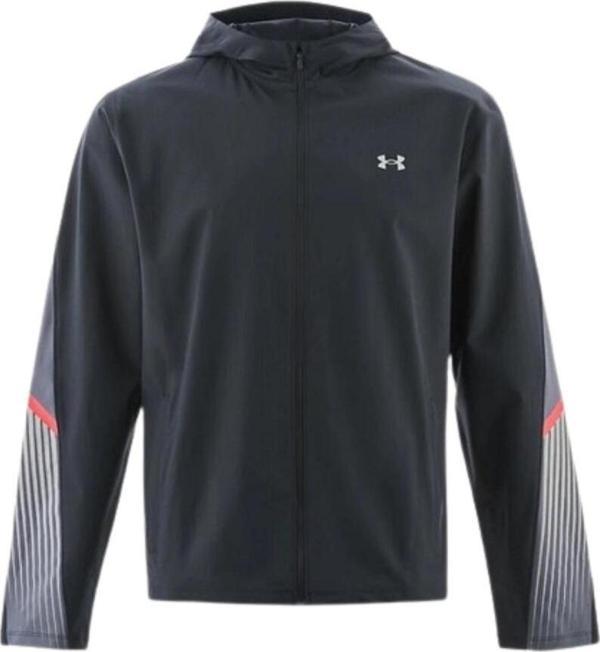 Under Armour A6005900-001 Ua Velociti Storm Hooded Jkt Erkek Yağmurluk-R&Amp;Uuml;Zgarlık Siyah - Image 1