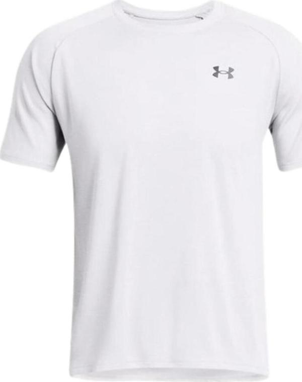 Under Armour A1382796-100 Ua Tech Textured Ss Erkek T-Shirt Gri - Image 1