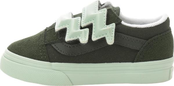 000D1BEMU1-R Vans Old Skool V Bolt Strap Bebek Spor Ayakkabı Haki - Image 1