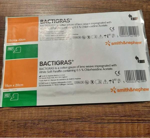 Bactigras Yara Örtüsü 15X20 Cm 5 Adet - Image 1