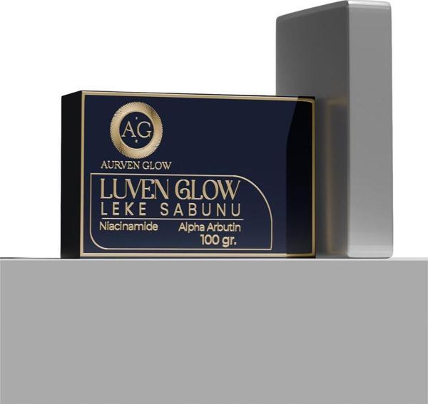 Aurven Glow Luven Glow Cilt Tonunu Eşitleyen Leke Karşıtı ve Canlandırıcı Sabun - Image 1