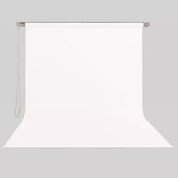 Yf Nice Stil Fon 130 cm X 200 cm Portre Beyaz Fon Perdesi Seti - Image 1