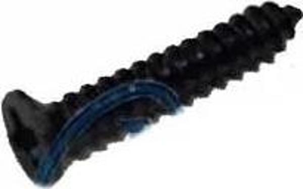 Klips, Menteşe, Ayak, Ağaç, Sunta Vidası 2,2x13 Mm - Siyah 100 Adet - Image 1