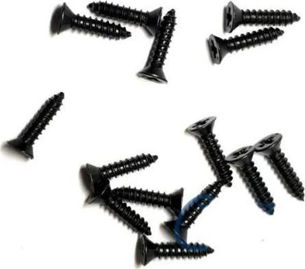 Klips, Menteşe, Ayak, Ağaç, Sunta Vidası 2,2x9,5mm - Siyah 1000 Adet - Image 1