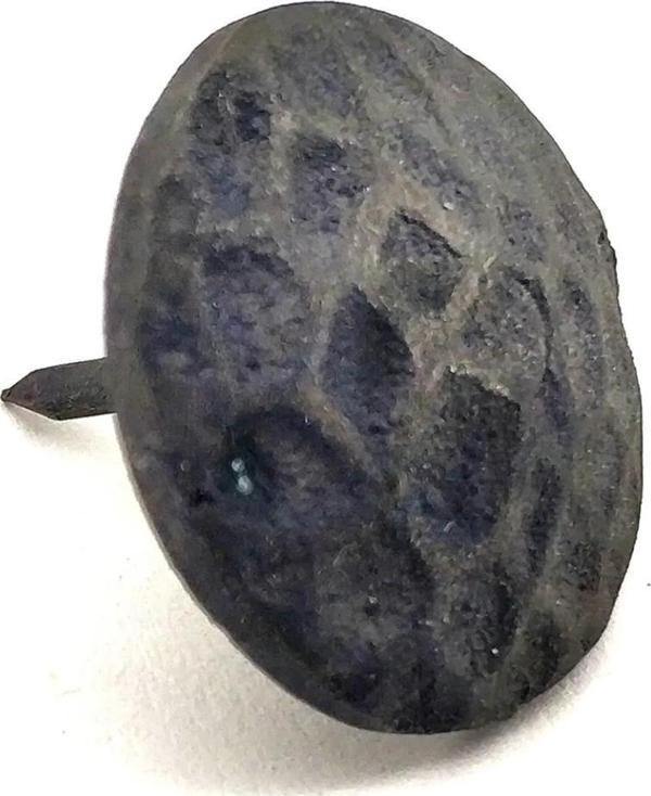 Antika Tarz Dekoratif Pirinç Desenli Kabara No3 - 27 Mm, Oksit - Image 1