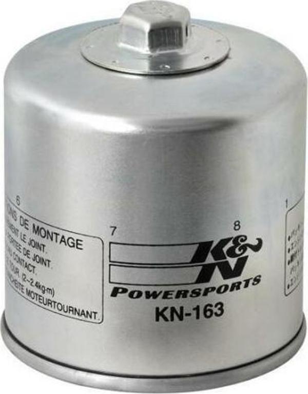 K&N KN-163 1999-2005 BMW R 1150 GS Uyumlu Yağ Filtresi - Image 1