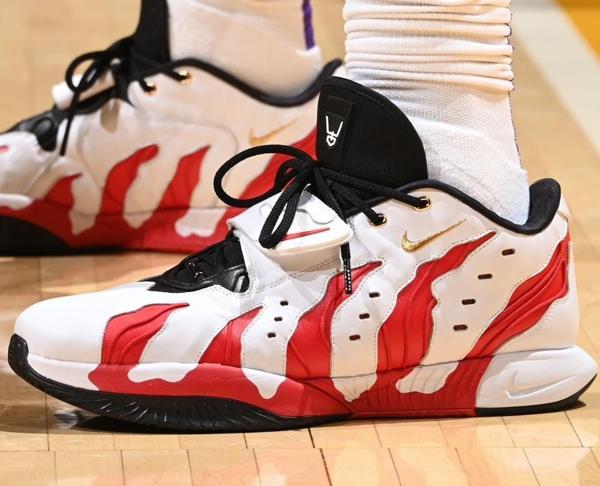 NİKE LeBron James Prime 96 'Varsity Red' Erkek Basketbol Ayakkabısı-SPORTXOUTLET - Image 1