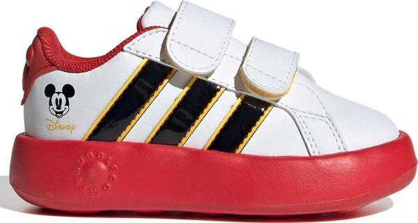 Adidas Grand Court Mıckey Cf I Çocuk Beyaz Spor Ayakkabı Jq8070 - Image 1