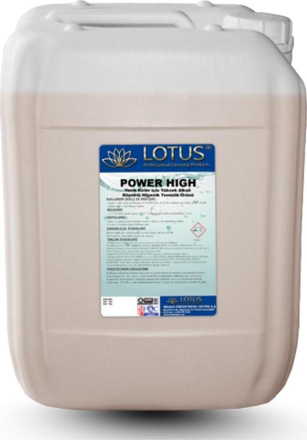 Power High - Yanık Kirler İçin Yüksek Alkali Köpüklü Hijyenik Temizlik Ürünü - Image 1