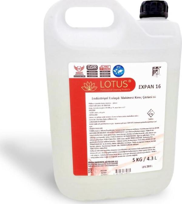 Expan 16 - Makine Ve Ekipmanlar İçin Kireç Ve Protein Çözücü Asidik Temizlik Ürünü - Image 1