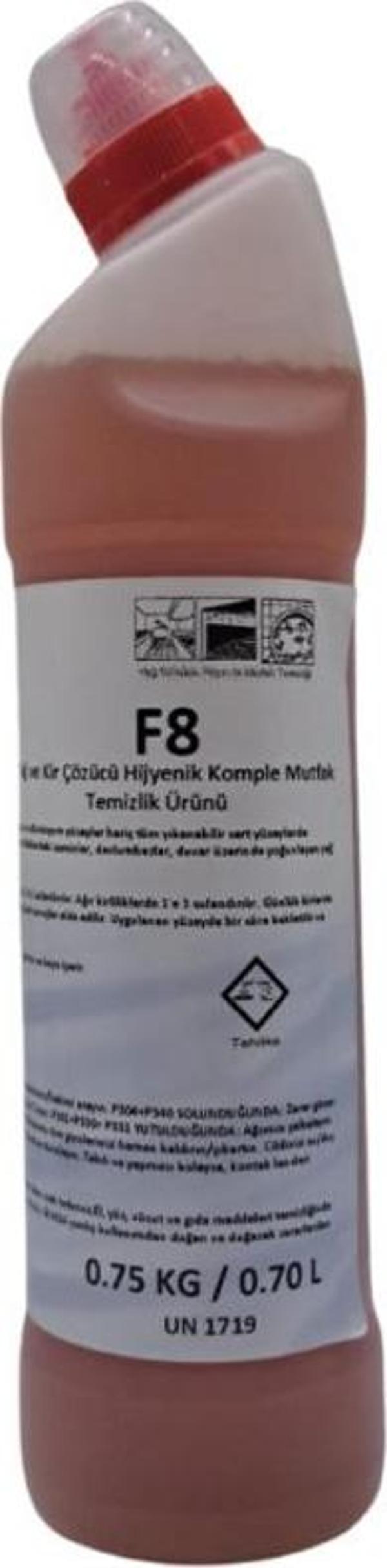 F8 - Yağ Ve Kir Sökücü Hijyenik Mutfak Temizlik Ürünü - Image 1