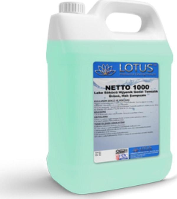 Netto 1000 - Hijyenik Genel Temizlik Ürünü Leke Sökücü Halı Şampuanı - Image 1