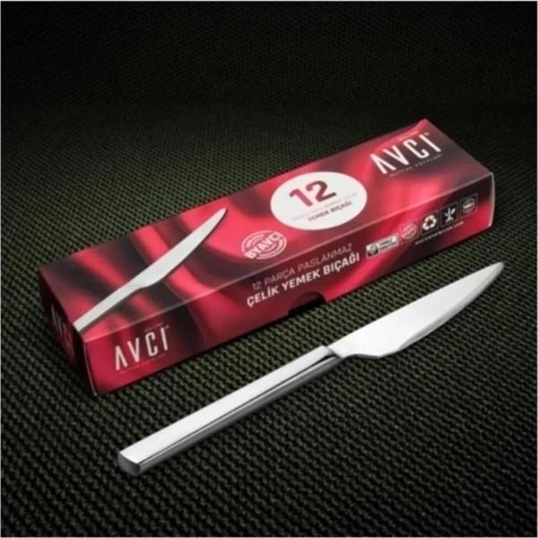 Avcı 914.MS Klas Mono Steak Bıçak 12 Li - Image 1