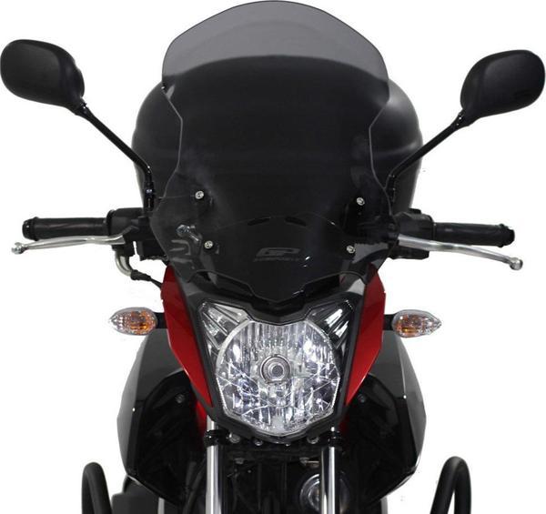 GP Kompozit Yamaha YS 125 2017-2020 Uyumlu Ön Cam Füme - Image 1