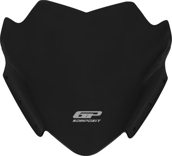 GP Kompozit Yamaha XMAX 250 / 400 2014-2017 Uyumlu Spor Ön Cam Siyah - Image 1