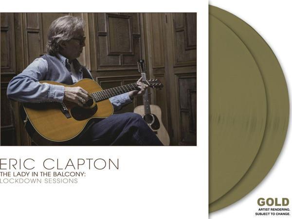 Eric Clapton - The Lady In The Balcony Lockdown Sessions (180g) (Limited Germany Exclusive Edition) (Gold Vinyl) - Plak - Image 1