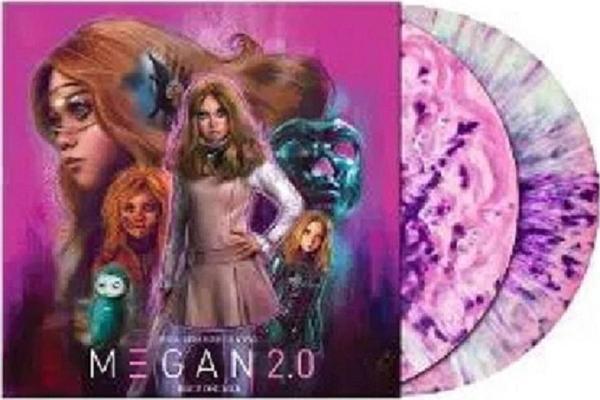 Chris Bacon - M3gan 2.0 (O.S.T.) (Pink & White W Purple Splatter Vinyl) - Plak - Image 1