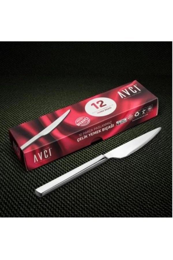 Avcı 914 Klas Yemek Bıçağı 12'li - Image 1