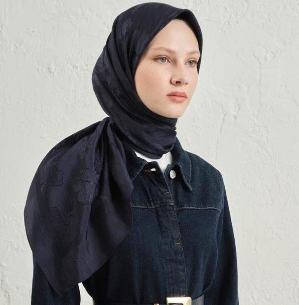 Armine E00OA0444093 02 Floş Pamuk Eşarp 2 - Image 1