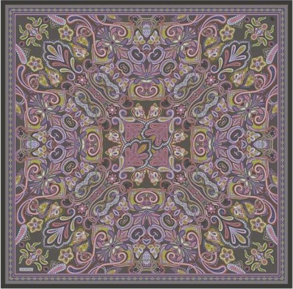 Armine E25Ka9421D02 50 Saf İpek Eşarp - Image 1