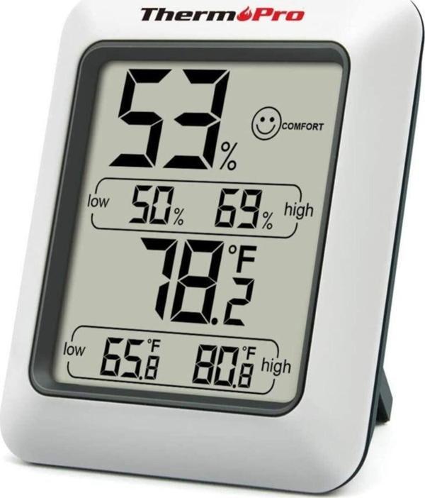 ThermoPro TP-50 Termometre İç Mekan Dijital Isı ve Nem Ölçer - Image 1