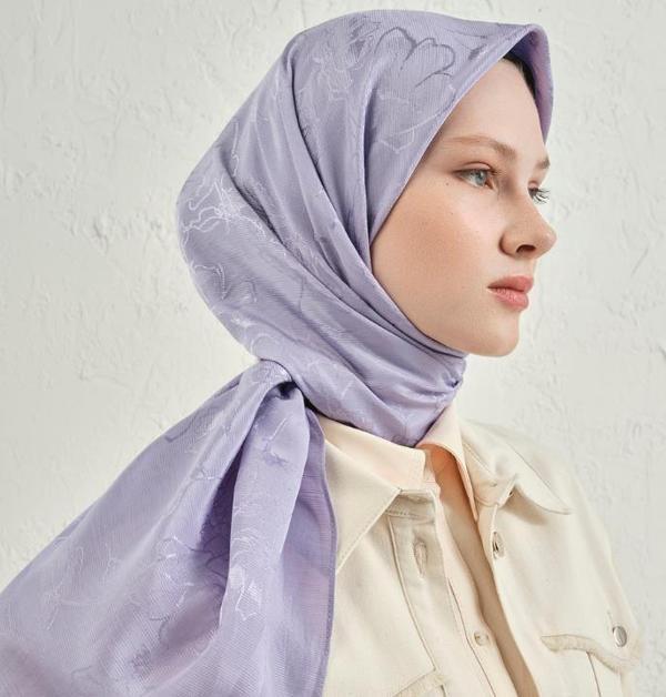 Armine E00OA0444093 44 Floş Pamuk Eşarp 2 - Image 1