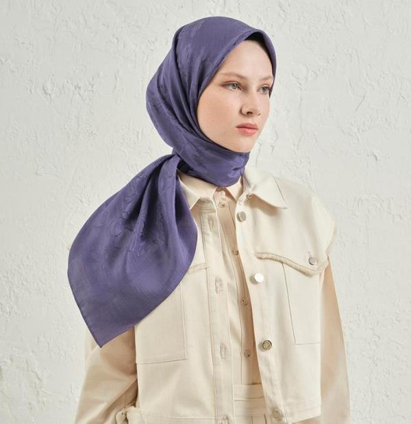 Armine E00OA0444093 45 Floş Pamuk Eşarp 2 - Image 1