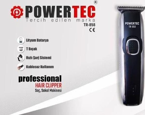 Powertec TR-858 Tıraş Makinesi - Image 1