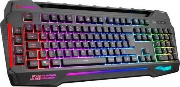Rampage KB-R63 Stage Rainbow RGB Aydınlatmalı Makrolu Gaming Oyuncu Klavyesi - Image 1