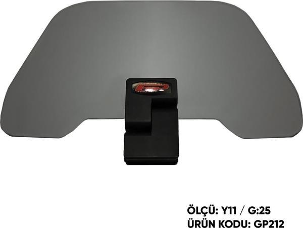 GP Kompozit GP202 Universal Rüzgar Saptırıcı (Deflektör) Füme - Image 1