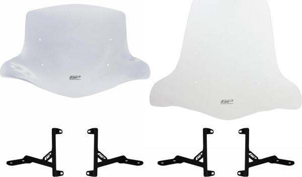 GP Kompozit Scooter Universal Elcikli Ön Cam Şeffaf - Image 1